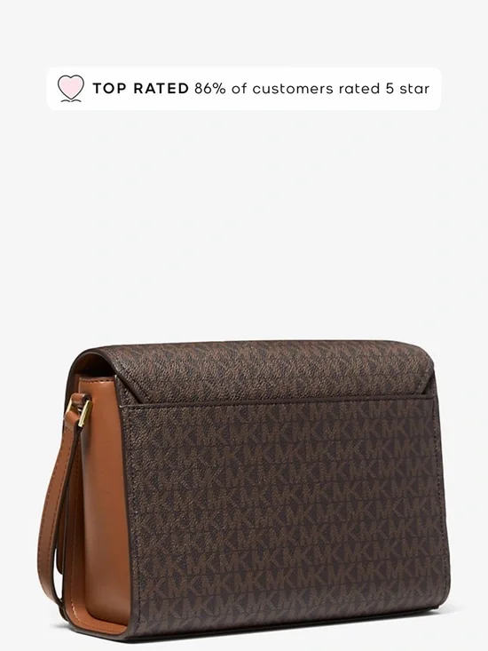 Michael Kors Dark Brown Crossbody Bag - Picture 7 of 8